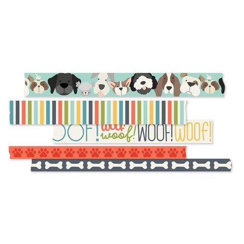 Simple Stories Pet Shoppe Dog Washi Tape – Cheap Scrapbook Stuff