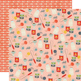 Simple Stories Pet Shoppe Cat Life Is Purrfect Patterned Paper