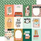 Simple Stories My Story 3x4 Elements Patterned Paper