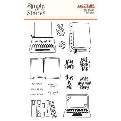 Simple Stories My Story Photopolymer Stamp Set