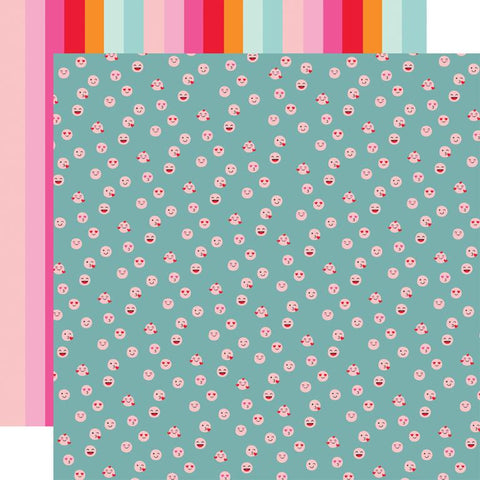 Simple Stories Heart Eyes I Heart You! Patterned Paper