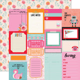 Simple Stories Heart Eyes Journal Elements Patterned Paper