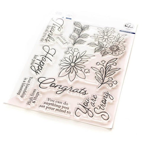 Pinkfresh Studio Happy For You Stamp Set