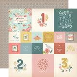 Simple Stories Wildflower 2x2 / 4x4 Elements Patterned Paper