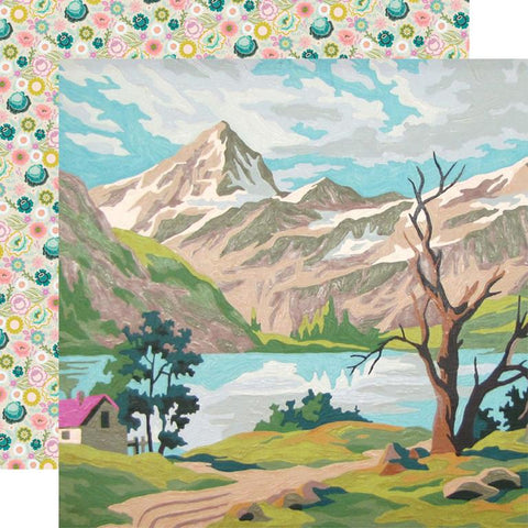 Simple Stories Flea Market Beautiful Moments Patterned Paper