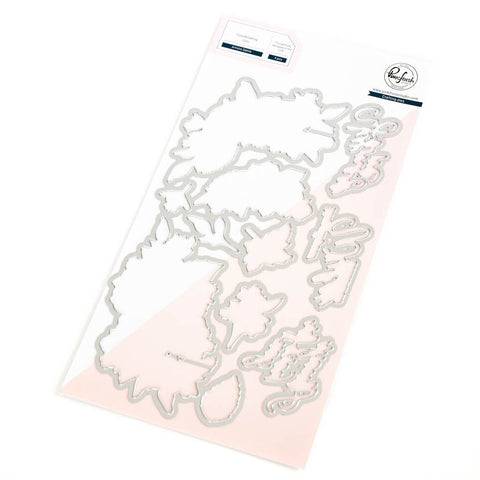 Pinkfresh Studio Artistic Dahlia Die Set