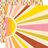 Simple Stories Retro Summer Fun in the Sun Patterned Paper