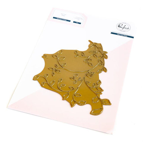 Pinkfresh Studio Delicate Foliage Hot Foil Plate