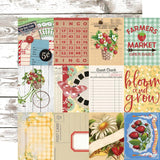 Simple Stories Simple Vintage Berry Fields 3x4 Elements Patterned Paper