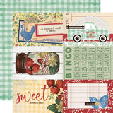 Simple Stories Simple Vintage Berry Fields 4x6 Elements Patterned Paper
