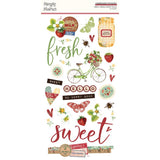 Simple Stories Simple Vintage Berry Fields 6x12 Chipboard Embellishments