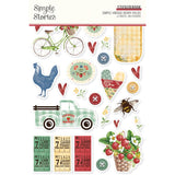 Simple Stories Simple Vintage Berry Fields Sticker Book