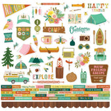 Simple Stories Trail Mix Cardstock Sticker Sheet