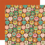 Simple Stories Trail Mix The Adventure Begins Patterned Paper