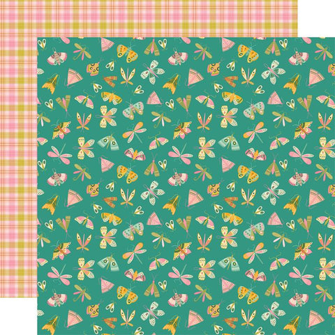 Simple Stories Trail Mix Bugs & Kisses Patterned Paper