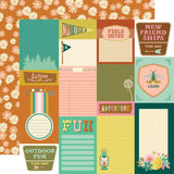 Simple Stories Trail Mix Journal Elements Patterned Paper
