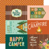 Simple Stories Trail Mix 4x6 Elements Patterned Paper