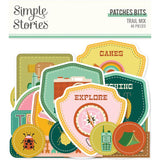 Simple Stories Trail Mix Patches Bits & Pieces Embellishments