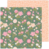 Pinkfresh Studio Lovely Blooms Keep Growing Patterned Paper