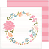 Pinkfresh Studio Lovely Blooms Be Present Patterned Paper