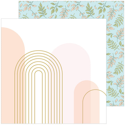 Pinkfresh Studio Lovely Blooms Live In The Moment Patterned Paper