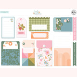 Pinkfresh Studio Lovely Blooms Journaling Bits Embellishments