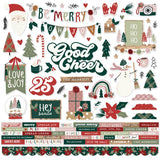 Simple Stories Boho Christmas Cardstock Sticker Sheet