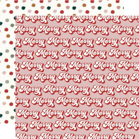 Simple Stories Boho Christmas The Merriest Patterned Paper
