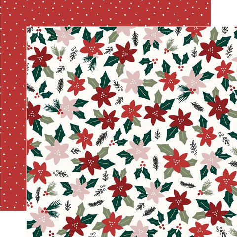 Simple Stories Boho Christmas Peace, Love + Joy Patterned Paper