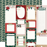 Simple Stories Boho Christmas Journal Elements Patterned Paper