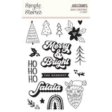 Simple Stories Boho Christmas Photopolymer Clear Stamp Set