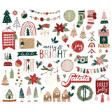 Simple Stories Boho Christmas Bits & Pieces Embellishments