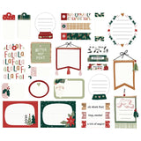 Simple Stories Boho Christmas Journal Bits & Pieces Embellishments