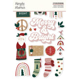 Simple Stories Boho Christmas Sticker Book