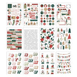 Simple Stories Boho Christmas Sticker Book