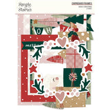 Simple Stories Boho Christmas Chipboard Frame Embellishments