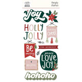 Simple Stories Boho Christmas Foam Sticker Embellishments