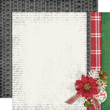 Simple Stories Simple Vintage Dear Santa Holly + Jolly Patterned Paper