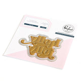 Pinkfresh Studio Holly Jolly Hot Foil Plate and Die Set