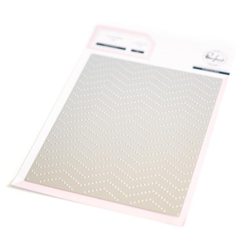 Pinkfresh Studio Dotted Chevron Coverplate Die Set