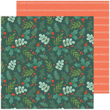 Pinkfresh Studio Holiday Dreams Mistletoe Patterned Paper
