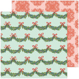 Pinkfresh Studio Holiday Dreams Deck the Halls Patterned Paper