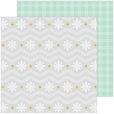 Pinkfresh Studio Holiday Dreams Under the Tree Patterned Paper