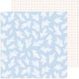 Pinkfresh Studio Holiday Dreams White Christmas Patterned Paper