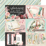 Simple Stories Simple Vintage Love Story 4x6 Elements Patterned Paper