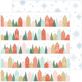 Pinkfresh Studio Holiday Dreams Joy to the World  Patterned Paper
