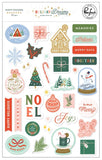 Pinkfresh Studio Holiday Dreams Puffy Sticker Embellishments