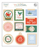 Pinkfresh Studio Holiday Dreams Wood Accent Sticker Embellishments