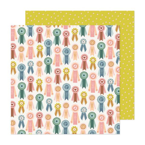 American Crafts Maggie Holms Market Square Winner Patterned Paper