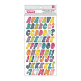 American Crafts Thickers Wonderful Alphabet Stickers